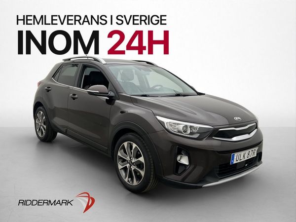 Kia Stonic 120hk Advance Plus Kamera Halvskinn CarPlay - 2019