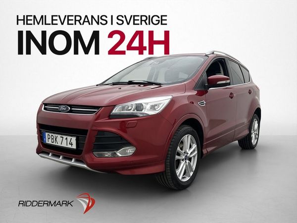 Ford Kuga 150hk Titanium X Halvskinn P-Sensorer Elstol - 2017