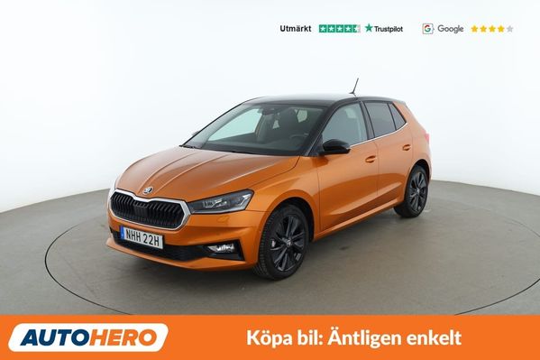 Skoda Fabia 1.0 TSI Style / CarPlay, Backkamera, Rattvärme - 2022