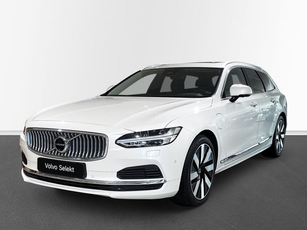 Volvo V90 Recharge T6 Plus Bright Dragkrok H&K 360 kamera - 2024