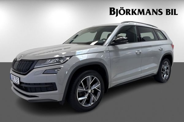 Skoda Kodiaq 2.0 TDI 4X4 DSG 190HK SPORTLINE AUTOMAT DRAGKROK - 2020