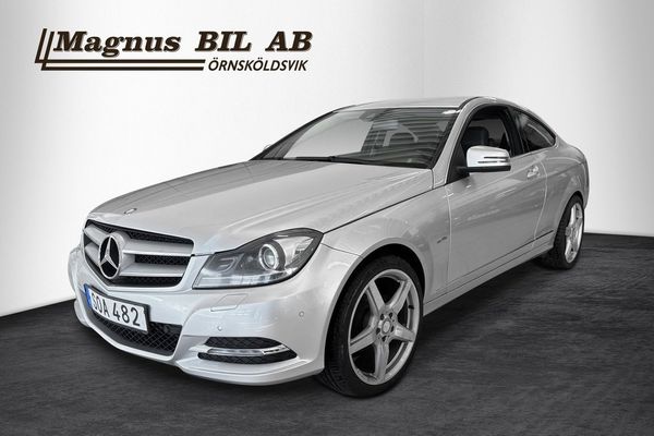 Mercedes C180 Coupé Aut Drag P-sensor SV-SÅLD Sportstolar - 2012