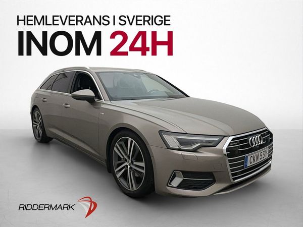 Audi A6 Avant 40 TDI Q S-Line Drag Värmare Cockpit 360° Navi - 2020