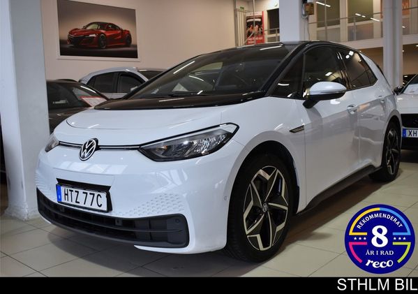 Volkswagen ID.3 82 kWh Pro S Long Range Värmare Navi B-Kamera LED - 2023