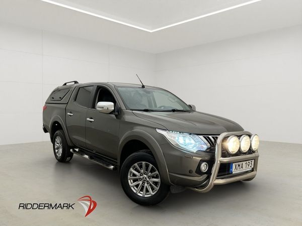 Mitsubishi L200 Premium 2.4 4WD Värm Drag Kamera Skinn Kåpa - 2016