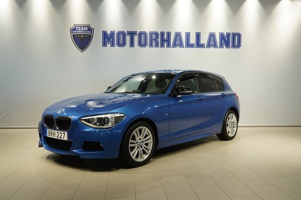BMW 118 d M-sport 143 Hk P-Sensorer LED - 2014