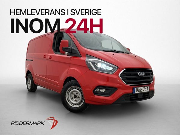 Ford Transit Custom Ny-Kamrem Värmare 2xDörrar B-Kamera Moms - 2019