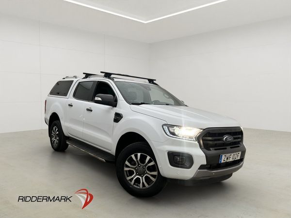 Ford Ranger Wildtrak 213hk 4x4 Värmare Drag Kamera Diff Moms - 2020