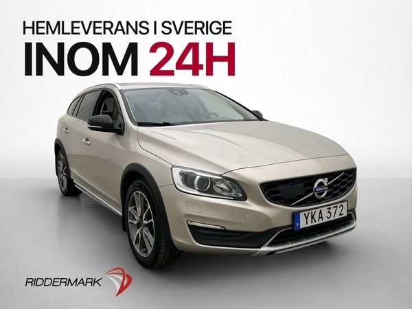 Volvo V60 Cross Country AWD D4 Summum Värmare Dragkrok VOC - 2017