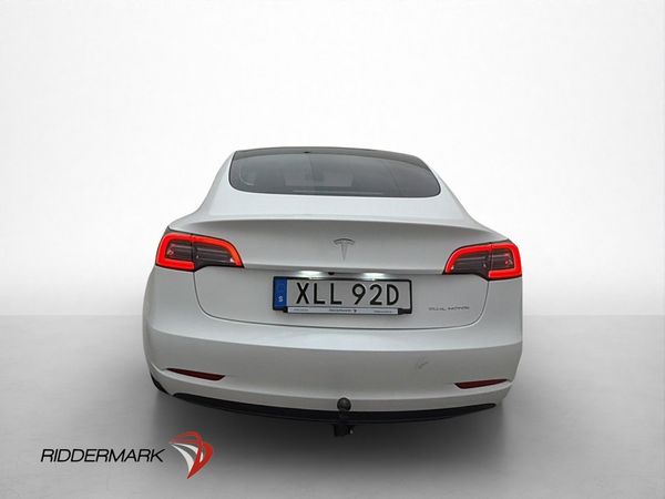 Tesla Model 3 Long Range AWD 440hk Värmepump Rattvärme Navi - 2022