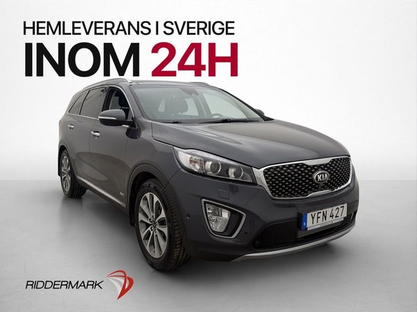 Kia Sorento 2.2 CRDi AWD Panorama Drag 360° Vent-Säten Läder - 2016