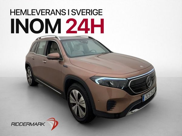 Mercedes EQB300 4Matic 7 sits 360 Pano Läder Värmepump - 2023