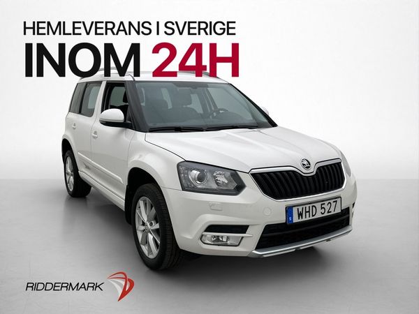 Skoda Yeti 1.2 TSI 110hk Kamera Navi Bluetooth Två-Brukare - 2016