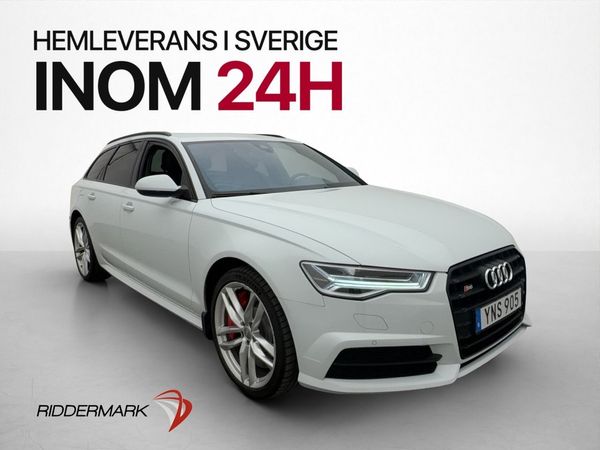 Audi S6 Avant 4.0 V8 Q 450hk Luftfjädring Matrix P-Värm Navi - 2018