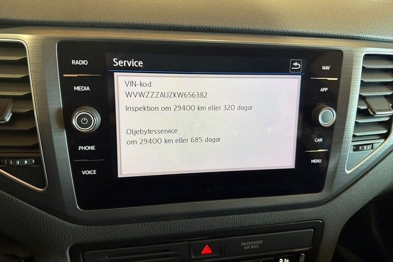 Volkswagen Golf Sportsvan bild 19