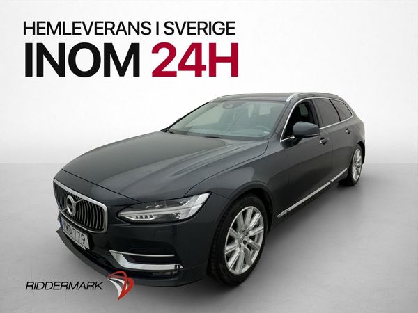 Volvo V90 D5 AWD 235hk Inscription Navi Skinn D-Värm Drag - 2018