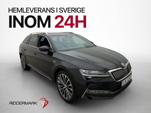 Skoda Superb 1.4 TSI iV L&K Pano Cockpit Värmare Kamera Drag - 2021