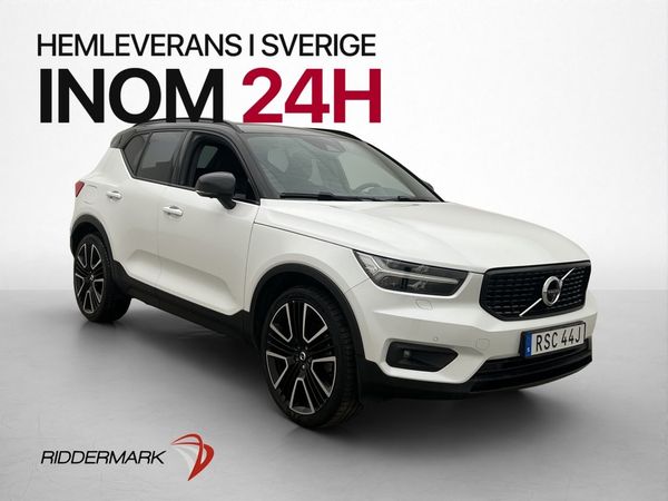 Volvo XC40 Recharge T4 R-Design Pano H/K Läder Värm 360° - 2022