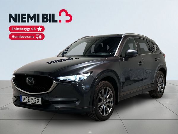 Mazda CX-5 2.5 Optimum 360° Drag Mvärm BOSE Skinn HuD GPS S/V-hjul - 2019