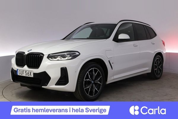 BMW X3 xDrive30e M-Sport Drag Farthållare Navi Kamera HiFi - 2023