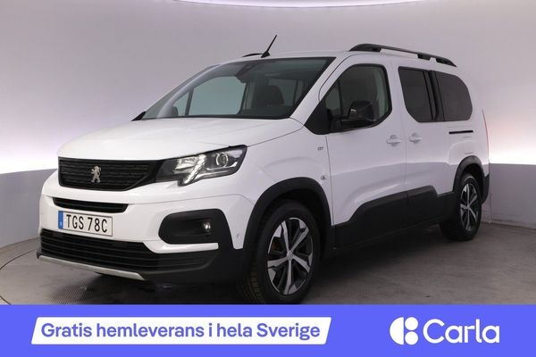 Peugeot e-Rifter 50 kWh GT 7-sits Kamera Navi BSM - 2023
