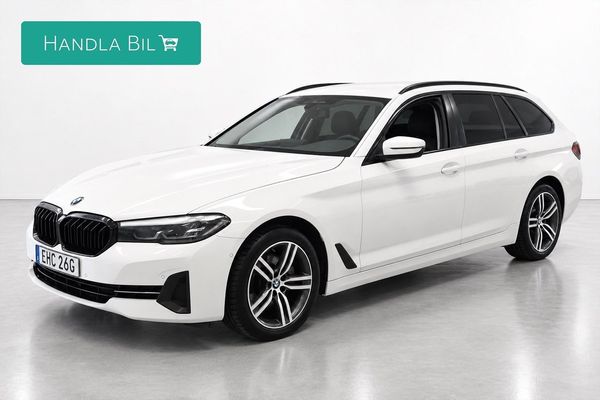 BMW 520 d xDrive Touring D-Värm Skinn H/K Cockpit Kamera SoV - 2021
