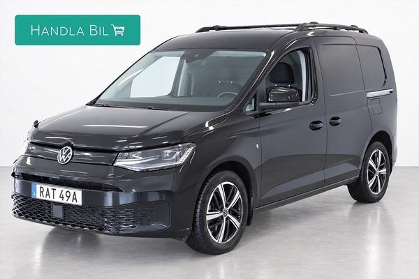 Volkswagen Caddy Cargo 2.0 TDI 4M D-Värm M-värm Drag B-kam Moms SoV - 2024