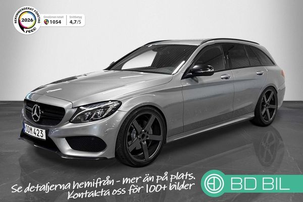 Mercedes C220 d T d AMG Värmare Backkamera Drag - 2016