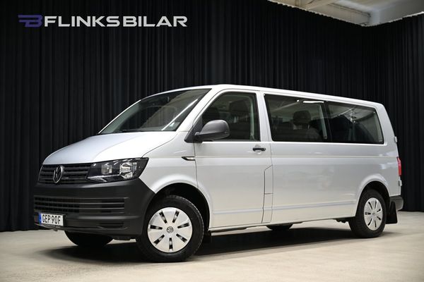 Volkswagen Caravelle DSG 150HK L2 9-Sits|Drag|Dieselvärmare|PDC|Leasbar - 2019