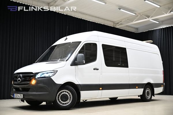 Mercedes Sprinter 316 CDI Automat|Mixto|Dubbelhytt|Långskåp|LED|Crossbuss - 2019