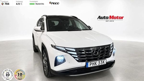 Hyundai Tucson Hybrid AWD 230hk Panorama/En ägare/Kamera - 2021