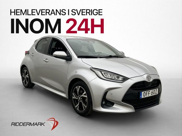Toyota Yaris Hybrid 116hk Active Plus Kamera CarPlay MOMS - 2024