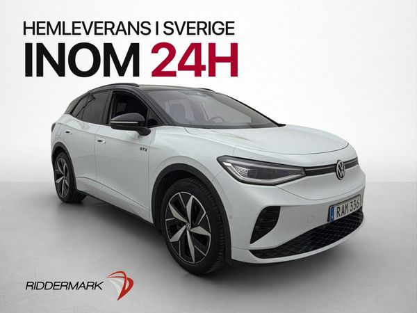 Volkswagen ID.4 GTX 299hk Värmare Kamera Dragkrok MOMS - 2023