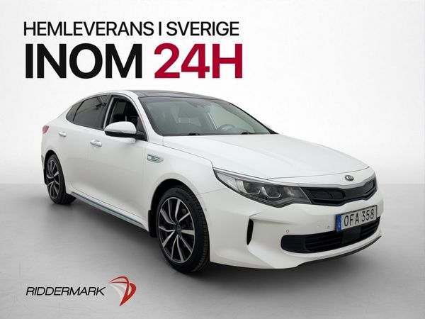 Kia Optima Plug-in 205hk Advance Plus 2 Pano H/K Skinn - 2017