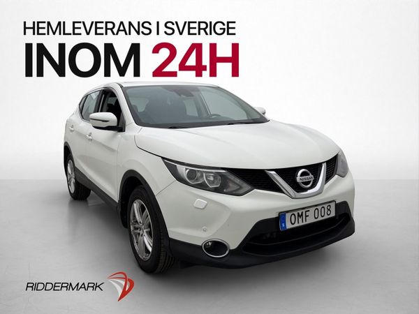 Nissan Qashqai 1.2 115hk Acenta M&K-Värmare Kamera Navi Drag - 2016