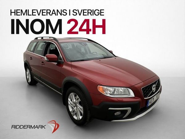 Volvo XC70 D5 215hk AWD Summum Värmare VOC Drag Skinn Navi - 2014
