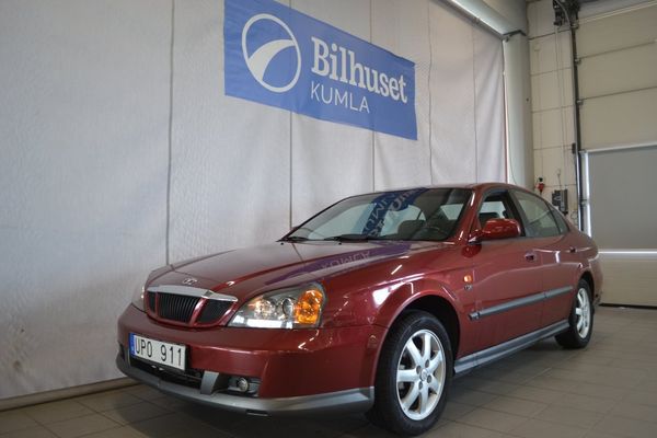 Daewoo Evanda 2.0 Manuell Skinn V-Hjul 1 Ägare Låga mil 131hk - 2004