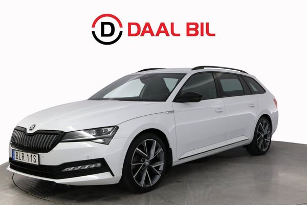 Skoda Superb iV 1.4 TSI 218HK SPORT LINE B-KAM DRAG SOUNDSYSTEM VÄRM - 2020