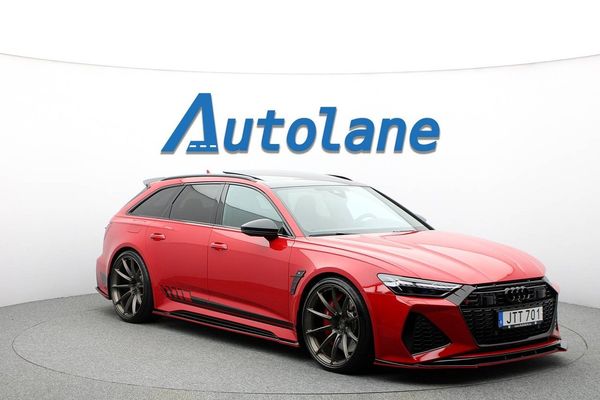 Audi RS6 B&O, Panorama, HUD, BC-Forged 22" 900hk+ *Se Spec* - 2022