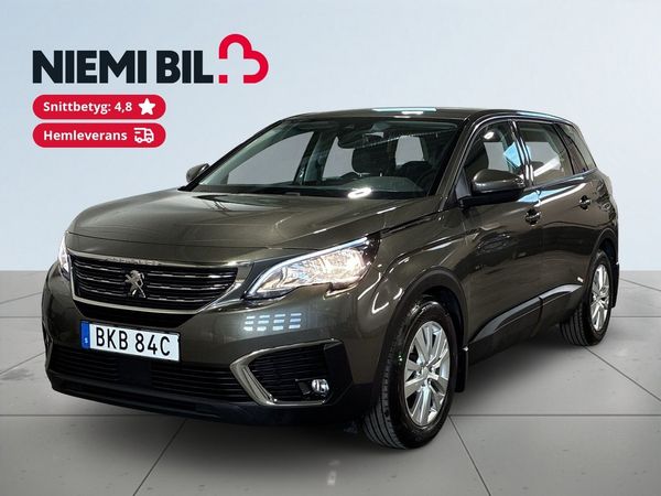Peugeot 5008 1.5 BlueHDi 130 Drag 7-sits Psens ISOFIX S&V-hjul - 2020