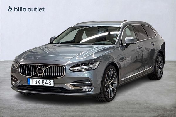 Volvo V90 D4 AWD aut Inscription 190hk Navi Drag BLIS P-värm 360° - 2018