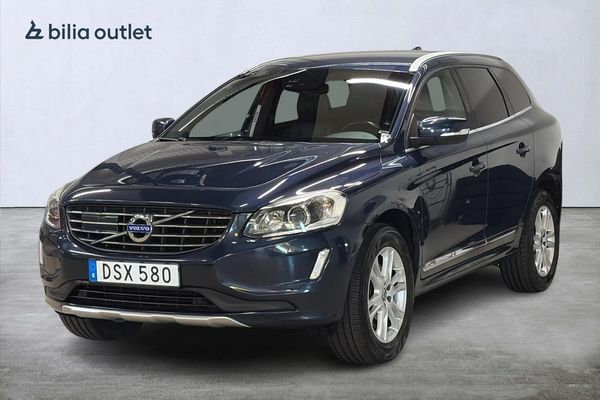 Volvo XC60 D4 aut Summum BE 181hk Navi Drag BLIS P-värm Läder PDC - 2015