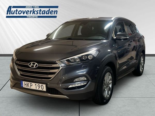 Hyundai Tucson 1,6T 177hk AWD Comfort Plus Dragkrok - 2017