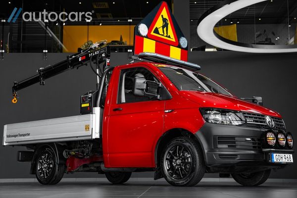 Volkswagen Transporter 2.0 TDI DSG 4Motion DIFF|Kranbil|Moms|Drag|Värmare - 2018