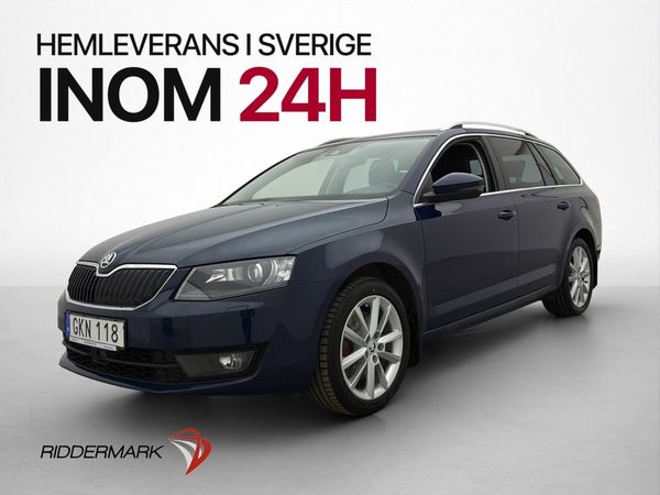 Skoda Octavia TDI 4x4 184hk Style Canton D-Värm Kamera Drag - 2016
