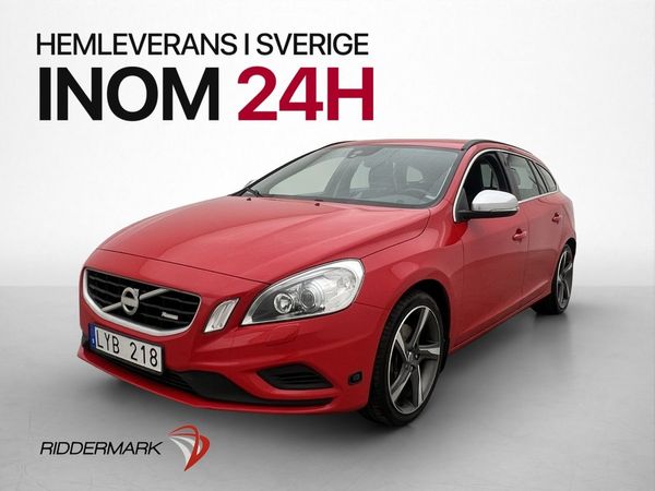 Volvo V60 T5 240hk R-Design Värmare Dragkrok Välservad - 2012