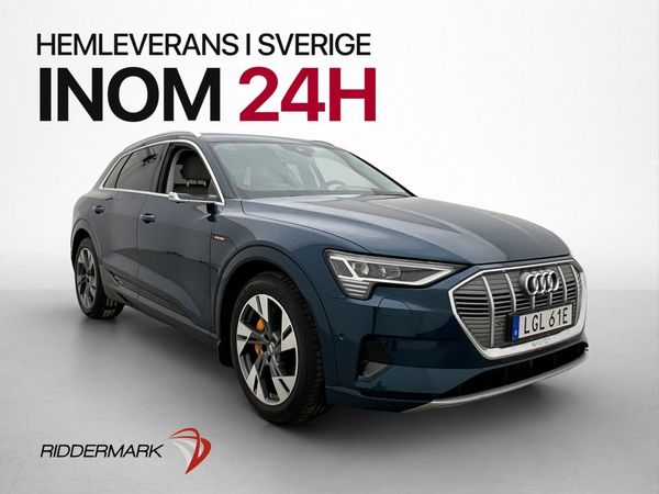 Audi e-tron 55 Q Pano B&O 360° HuD Skinn Värmare Drag - 2019