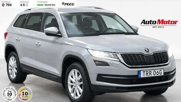 Skoda Kodiaq 7sits 2.0 TDI 4x4 200hk Businessline/Värmare/Drag - 2021
