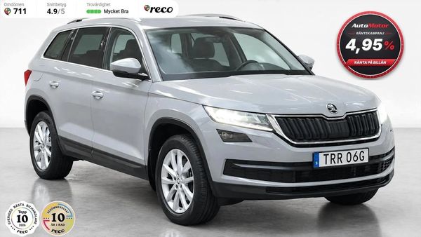 Skoda Kodiaq 7sits 2.0 TDI 4x4 200hk Businessline/Värmare/Drag - 2021