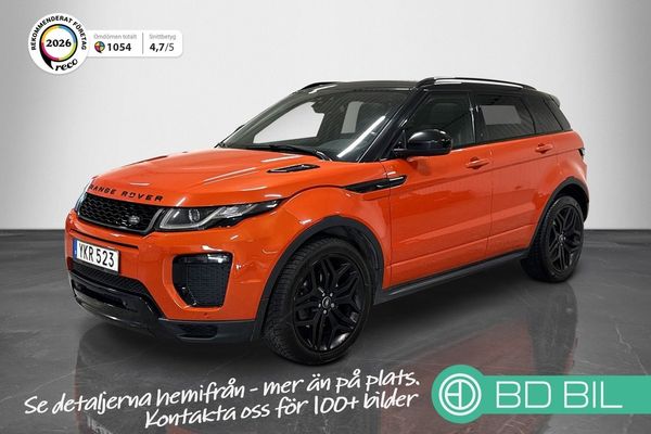 Land Rover Range Rover Evoque 2.0 TD4 AWD 180HK HSE Dynamic Pano Helskinn Meridian - 2016